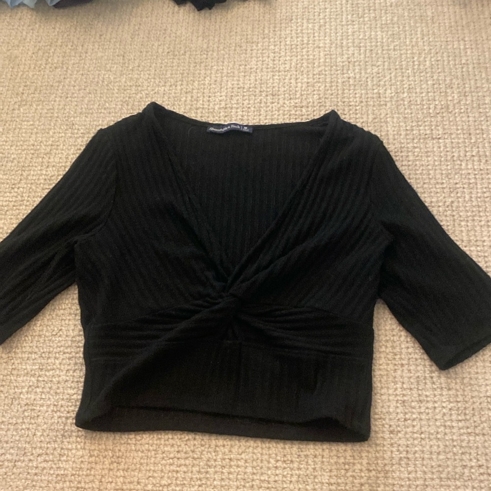 T shirt Crop Top with Low chest